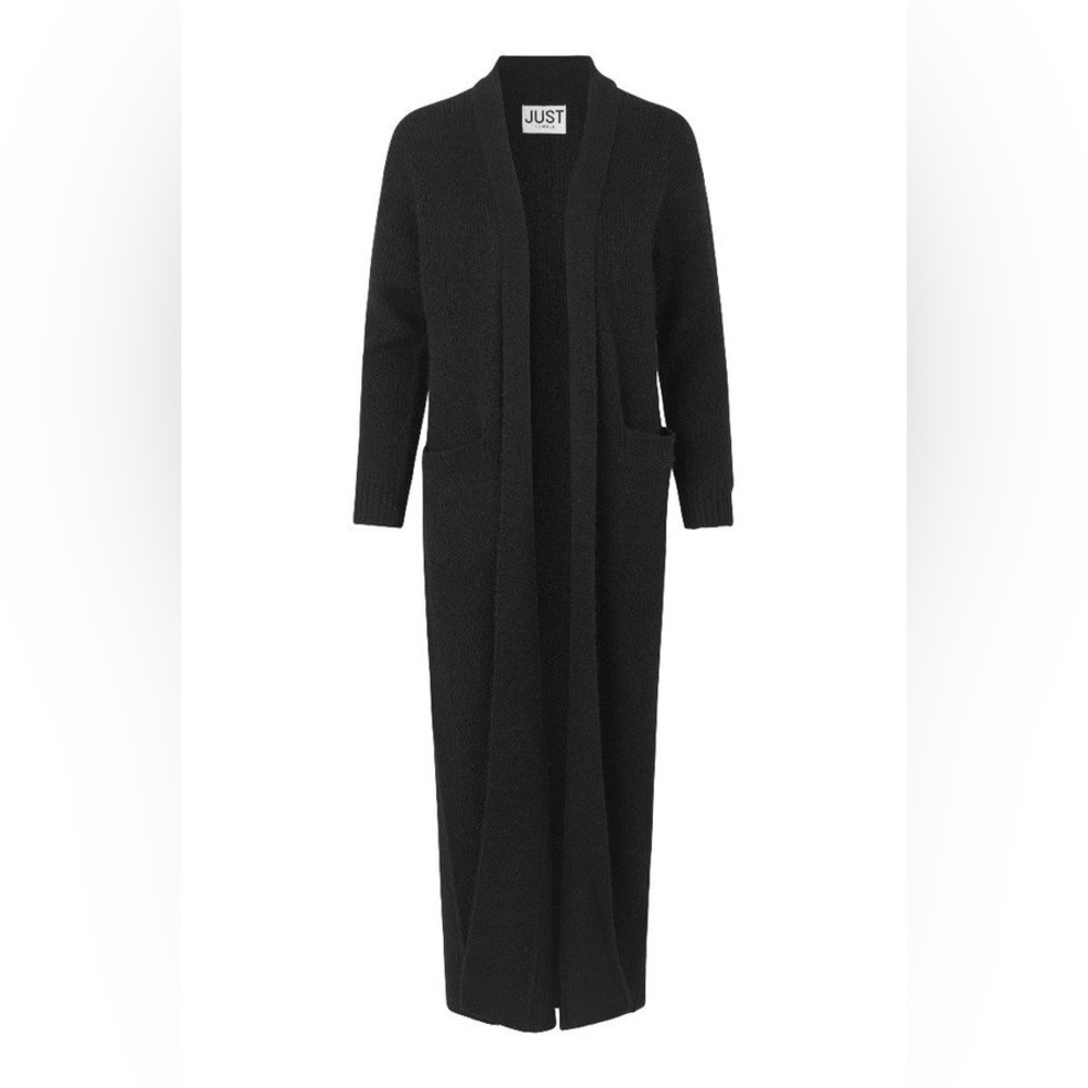 Just Female Black Maxi Cardigan size xs